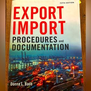 Textbook export/import procedures and documentation fifth edition